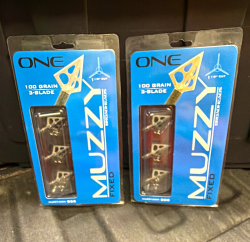 Muzzy one fixed blade - fixed, 3-blade