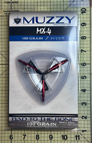 Muzzy broadheads 100 - mx-4,